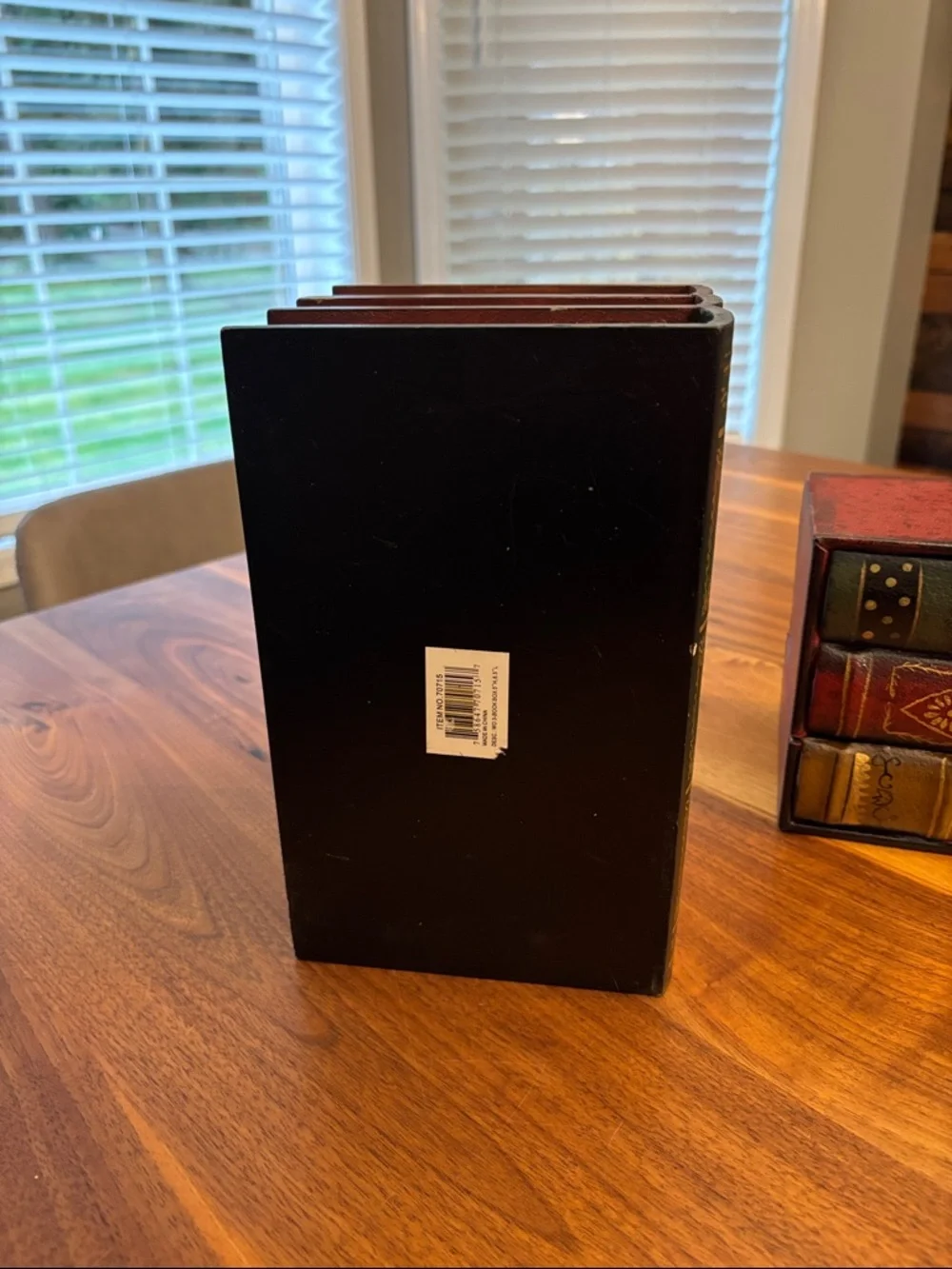 Distressed False Stack of Books Set of Two Hiding Spot - Picture 3 of 10